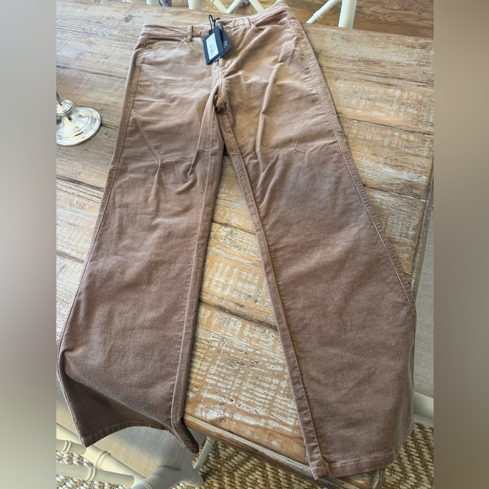 NWT Paige Courtney corduroy pants. 27.